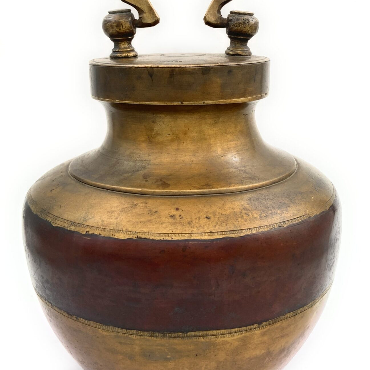 Brass Antiques Kamandal | Brass Stoup | Gangajali With 2 Litre Capacity