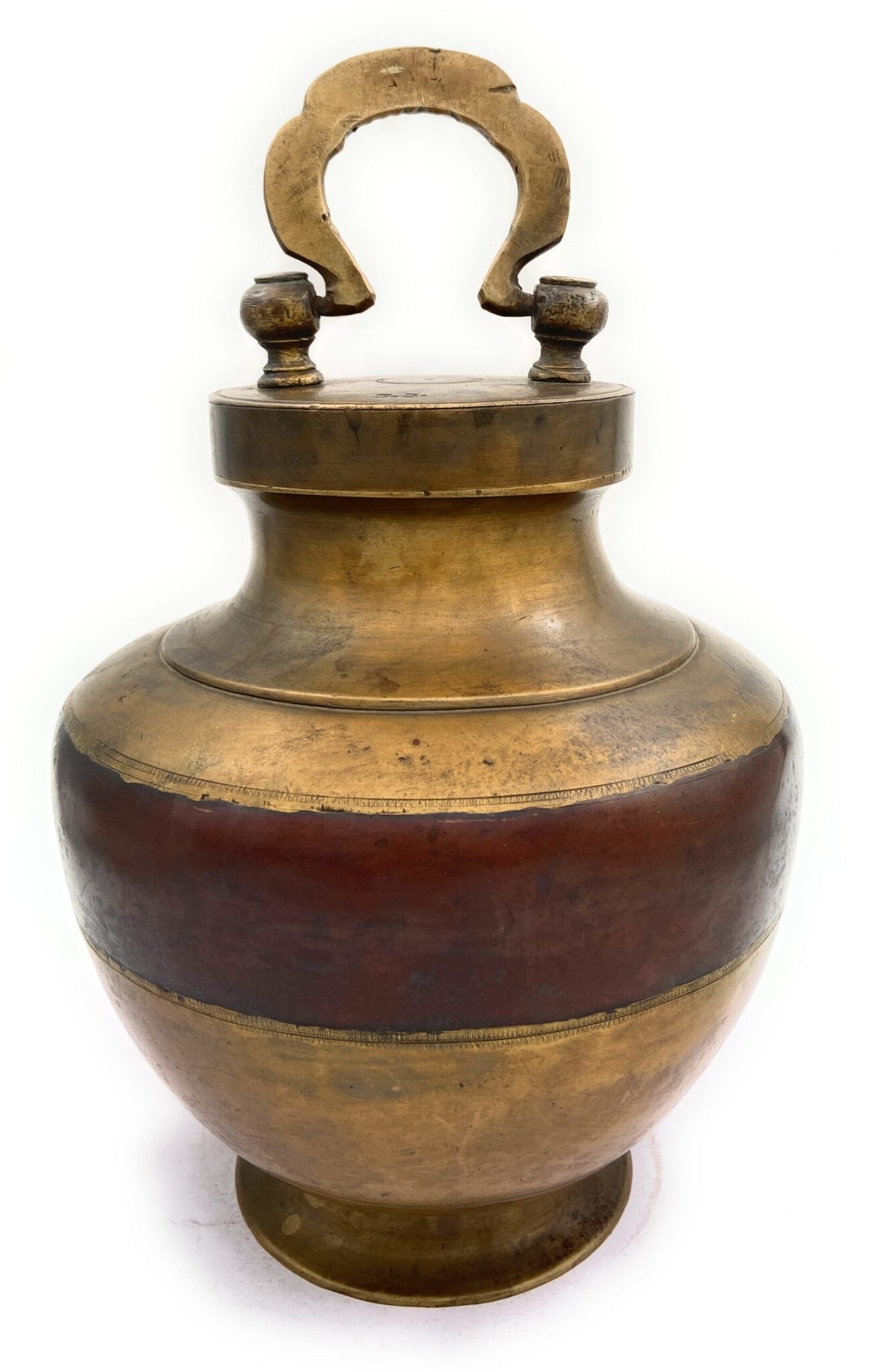 Brass Antiques Kamandal | Brass Stoup | Gangajali With 2 Litre Capacity