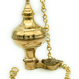 Bhunes Brass Oil Lamp, Brass Lamp, Hanging Lamp, Brass Hanging Lampdiya, Lamps, Deep, Deepam, Lamps, Hanging Lamp, Brass Hanging Lamps, Brass Hanging Lights,Gold, 11 Inch, 1 Piece