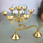 Brass Aarti Diya Set