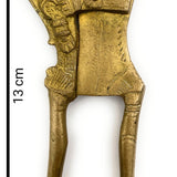 Bhunes Brass Antique Betal Nut Cutter Sarota Beetel Nut Cutter,Gold, 5 Inch, 1 Piece