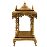 Brass Temple, Pooja Mandir, Home Bajot, Pooja Decoration Religious Home Decor, Puja Mandir, Mandap