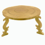 Brass Pooja Chowki Peetha Peeta Peetalu Peetham Bajot For Temple Sinhasan Pooja Mandir Stand