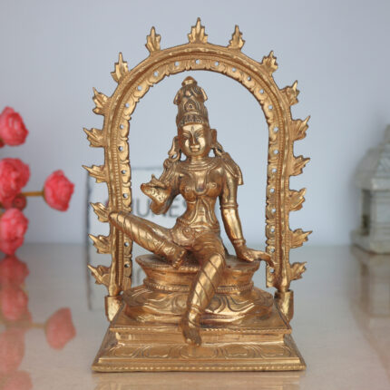Handcrafted Panchaloha Bhoga Sakthi Devi Idol