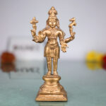 Handmade Panchaloha Bronze Shiva Idol