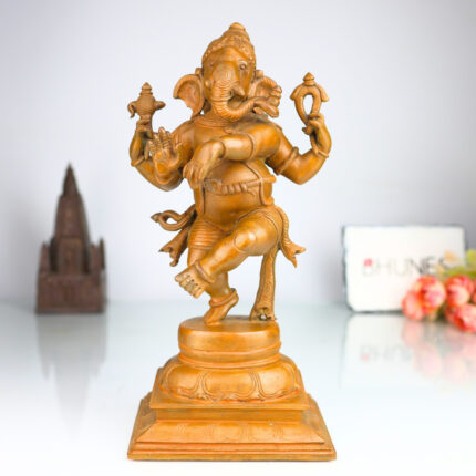 Handcrafted Panchaloha Bronze Ganesha Idol