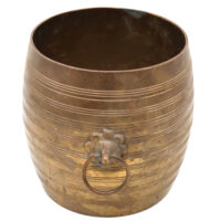 Bhunes Brass Antique Planter Pot | Pots | Pittal Ka Katora | Brass Antiques,Gold, 6.5 Inch, 1 Piece - Image 4