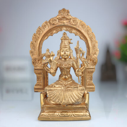 Handcrafted Bronze Raja Rajeshwari