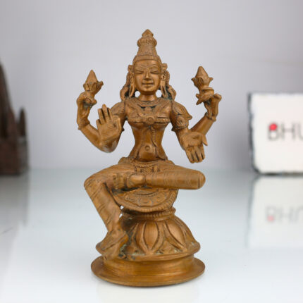 Handmade Bronze Mahalakshmi Idol