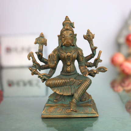 Bronze Panchaloha Varahi Amman Idol
