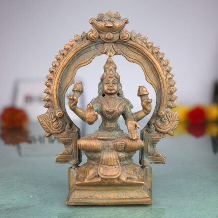 Handcrafted Bronze Mahalakshmi Idol