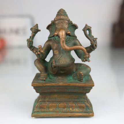 Panchaloha Bronze Ganesha Idol