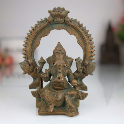 Panchaloha Bronze Ganesha Idol
