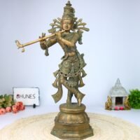 Bronze Krishna Idol