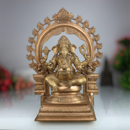Bronze Ganesha Idol