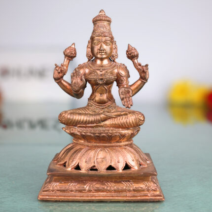 Handcrafted Bronze Mahalakshmi Idol