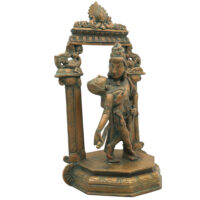 Handcrafted Bronze Kamadeva Idol | Panchaloha Madana Murti with Rati | Traditional South Indian Chola Art Sculpture,Brown, 13 Inch, 1 Piece - Image 3