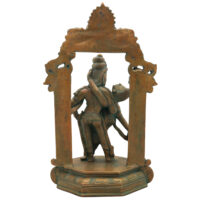 Handcrafted Bronze Kamadeva Idol | Panchaloha Madana Murti with Rati | Traditional South Indian Chola Art Sculpture,Brown, 13 Inch, 1 Piece - Image 5