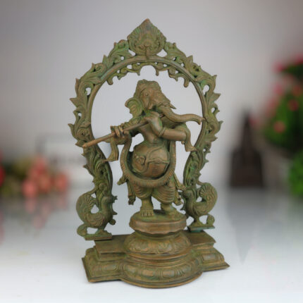 Panchaloha Bronze Ganesha Idol