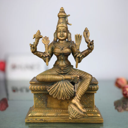 Bronze Rajarajeshwari Idol