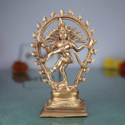 Handcrafted Bronze Panchaloha Nataraja Idol