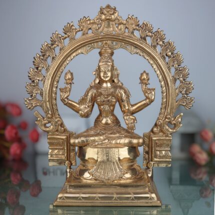 Handcrafted Bronze Mahalakshmi Idol