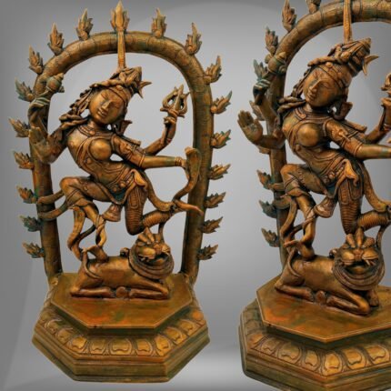 Bronze Ardhanarishvara Idol