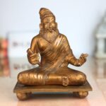 Handmade Bronze Panchaloha Valluvar Idol