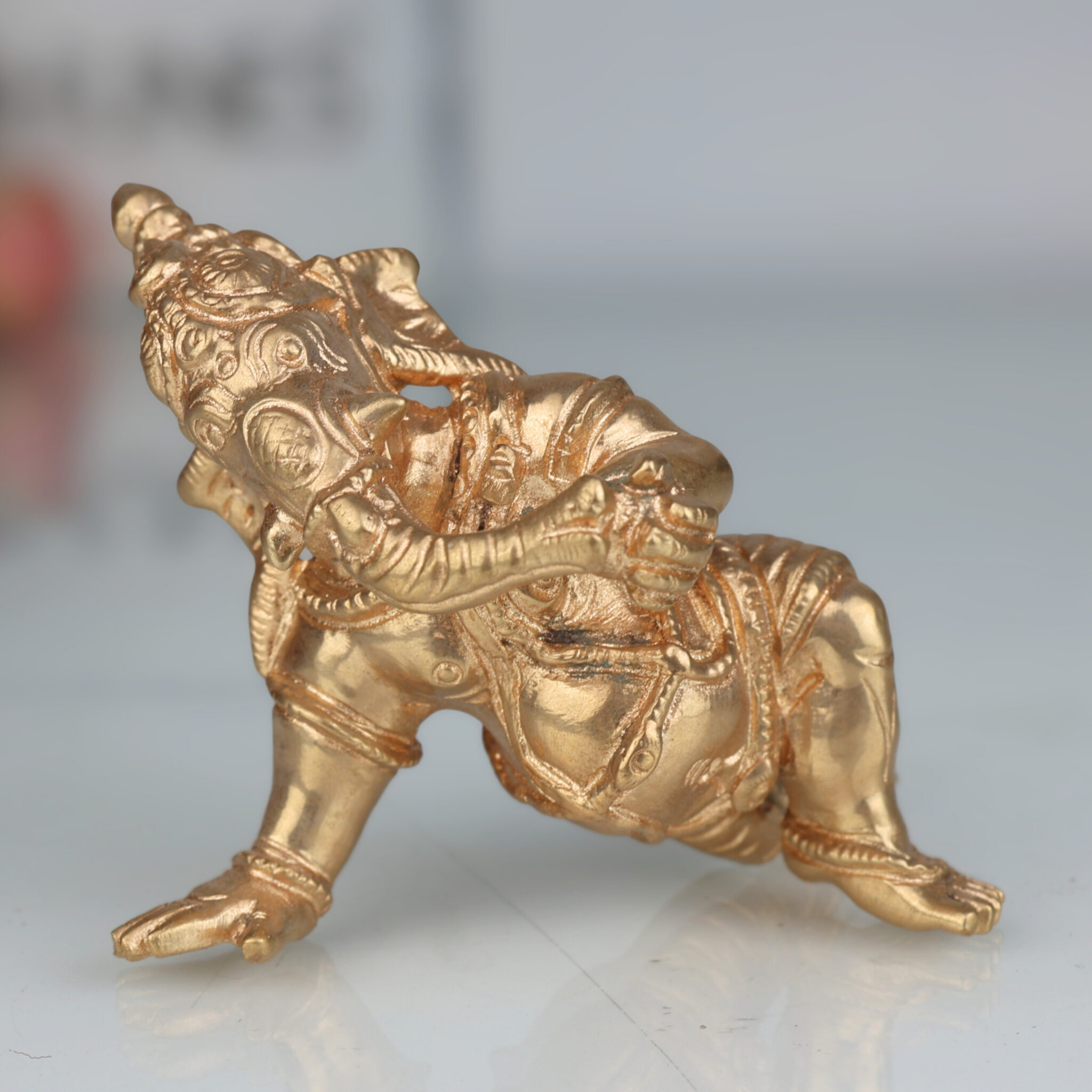 BHU3577A Bronze Baby Ganesha Idol