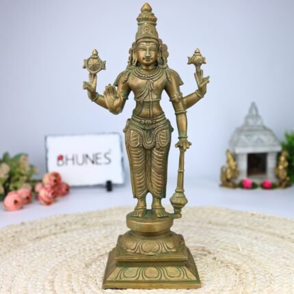 Bronze Vishnu Idol