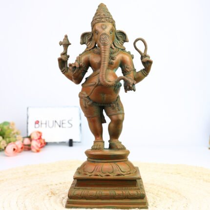 bronze ganesha idol