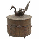 Handcrafted Brass Dogra Box Idol