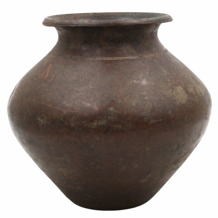 bhunes antique brass loota, lota poja cambu, water loota, jal lota, poja cambu, lotiya, gangajali stoup,gold, 7 inch, 1 piece