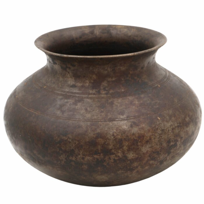 bhunes antique brass loota, lota poja cambu, water loota, jal lota, poja cambu, lotiya, gangajali stoup,gold, 4.5 inch, 1 piece