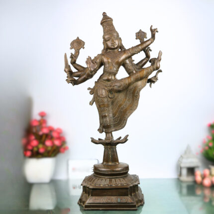 Bronze Panchaloha Vishnu Idol