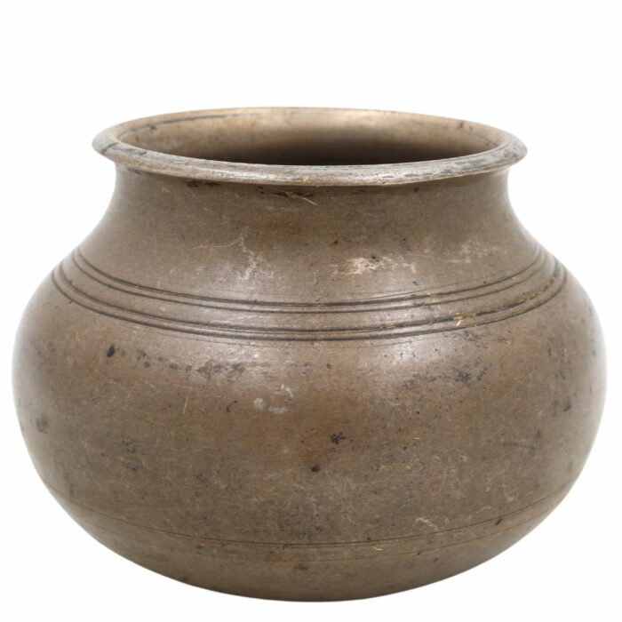 bhunes antique brass loota, lota poja cambu, water loota, jal lota, poja cambu, lotiya, gangajali stoup,gold, 3 inch, 1 piece