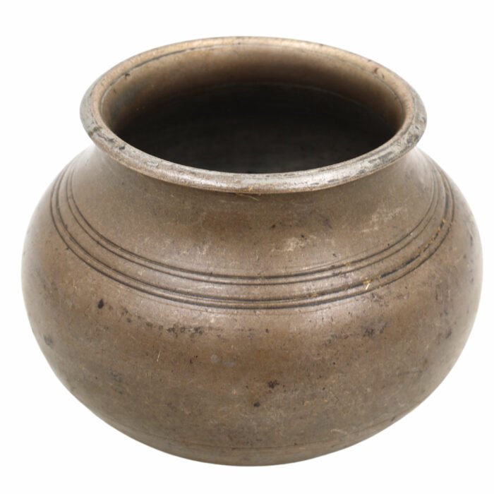 bhunes antique brass loota, lota poja cambu, water loota, jal lota, poja cambu, lotiya, gangajali stoup,gold, 3 inch, 1 piece