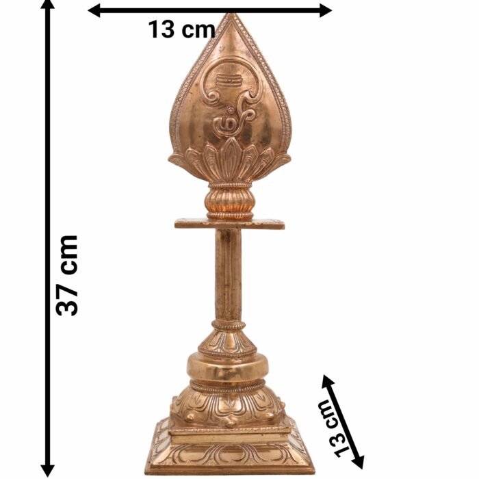 bhunes bronze panchaloha vel of murugan – divine chola art vel for pooja & temple worship,gold, 14.5 inch, 1 piece