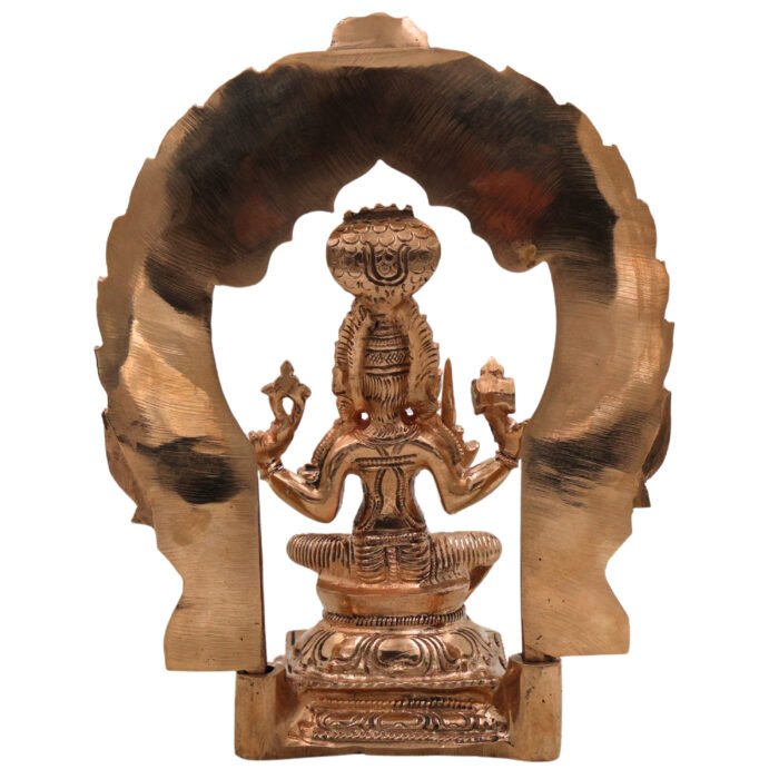 bhunes bronze panchaloha mariamman idol – adhi shakti devi statue | chola art handcrafted divine sculpture,gold, 8 inch, 1 piece