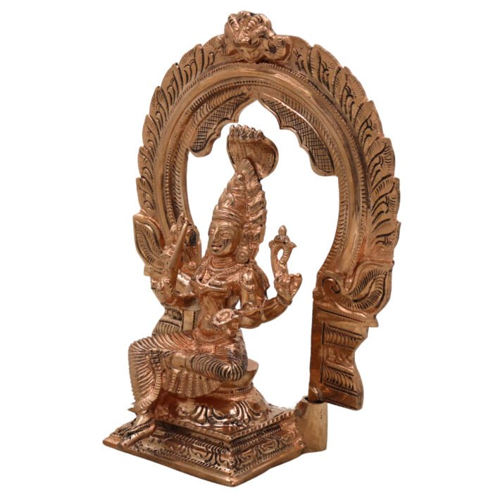 bhunes bronze panchaloha mariamman idol – adhi shakti devi statue | chola art handcrafted divine sculpture,gold, 8 inch, 1 piece