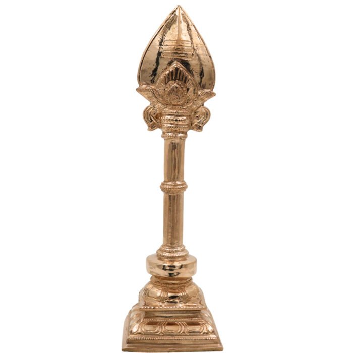 bhunes bronze panchaloha vel of murugan – divine chola art vel for pooja & temple worship,gold, 12.5 inch, 1 piece