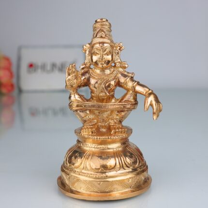 Bronze Swami Ayyappan Idol in Panchaloha
