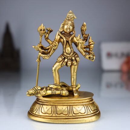Brass Kali Idol