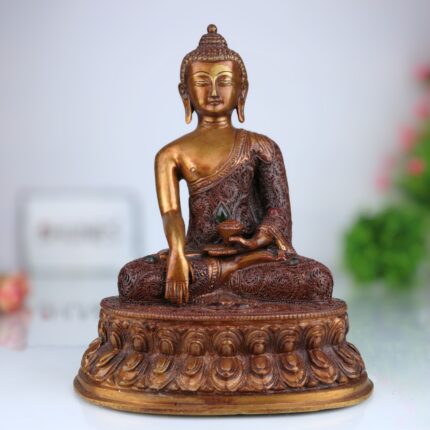 Brass Gautam Buddha Idol