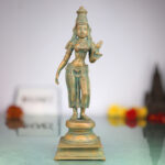 Handcrafted Bronze Sri Devi Idol