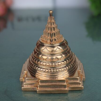 Handcrafted Bronze Shree Yantra Idol