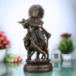 Brass Large Krishna Idol