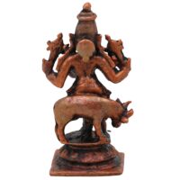 Copper Krishna Idol, Bal Krishna, Gopal, Govinda Statue for Pooja, Home Decor & Gifts, Brown, 1.5 Inch, 1 Piece - Image 5